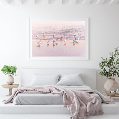 "Faux Flamingos" Photography Print