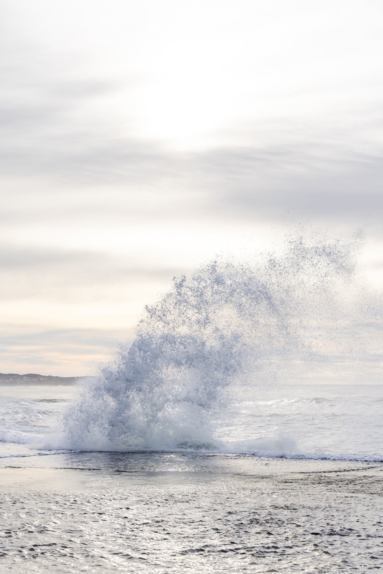 Dolphin Point "Skyward Splash" Acrylic Block