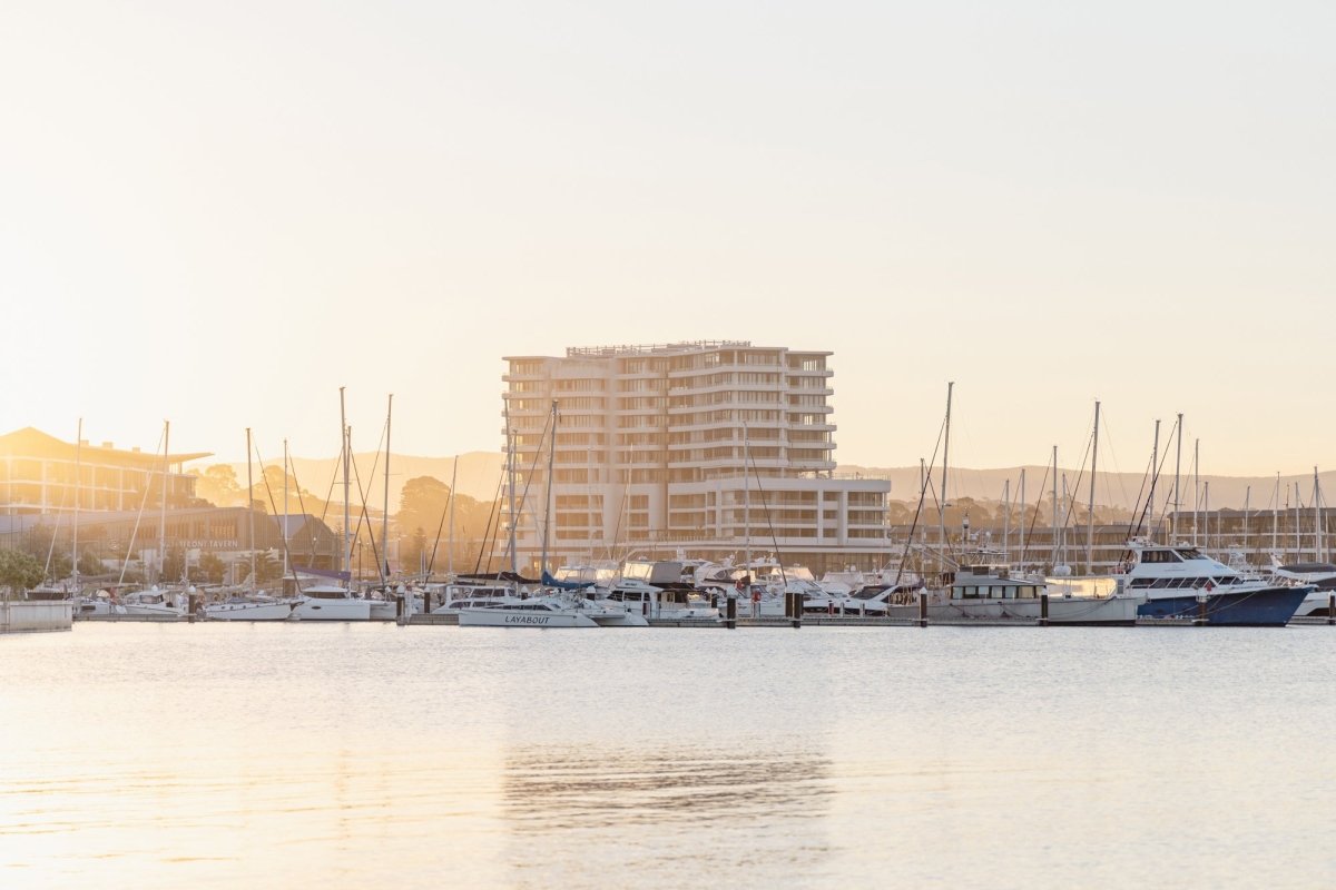 "Sunwashed Marina" Photography Print - Belinda Doyle - Australian Photographer & Resin Artist