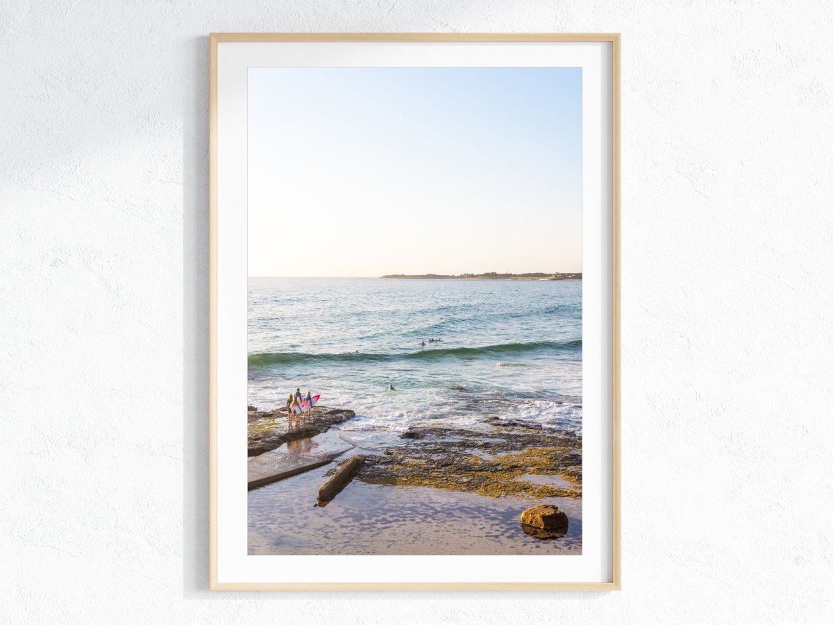 "Surf Sisterhood" Photography Print - Belinda Doyle - Australian Photographer & Resin Artist
