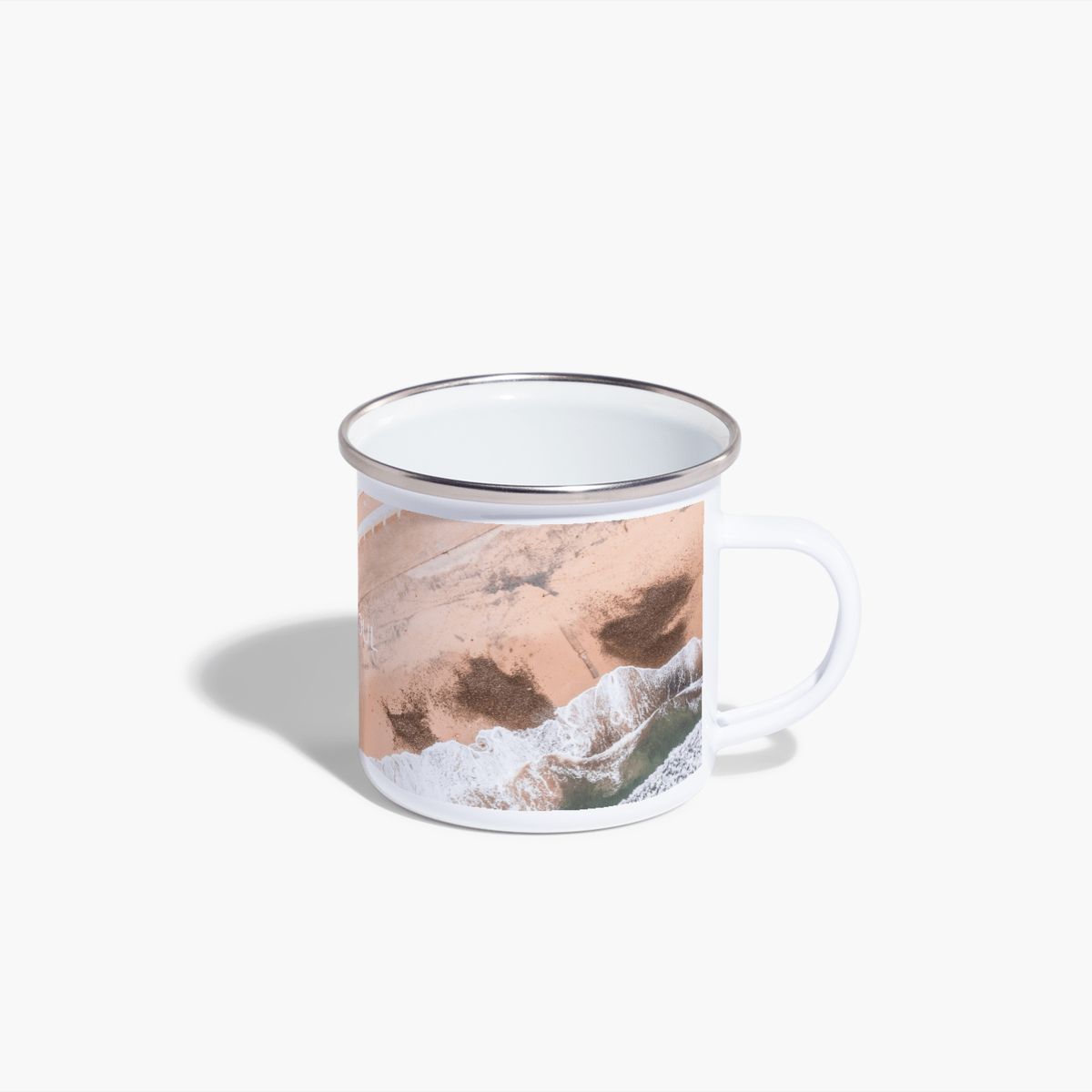Thirroul Enamel Camping Mug - Belinda Doyle - Australian Photographer & Resin Artist