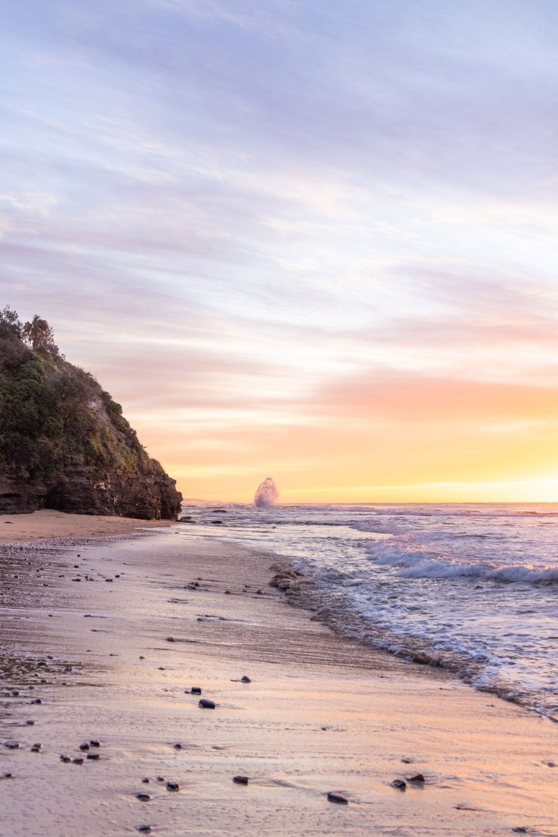 Thirroul "Morning Song" Acrylic Block - Belinda Doyle - Australian Photographer & Resin Artist