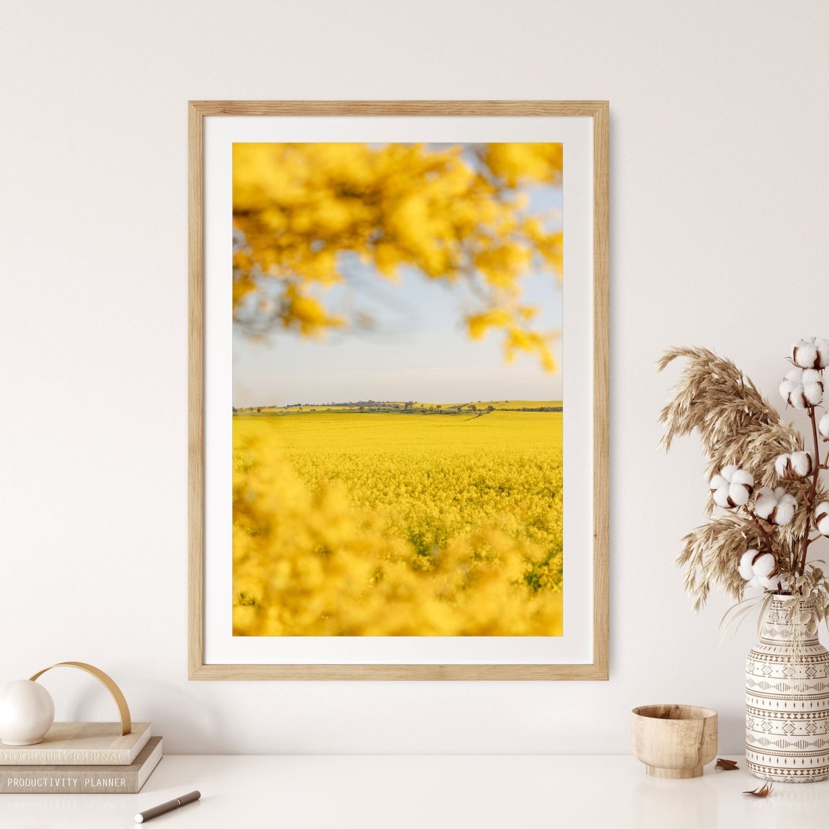 "Wattle’s Window" (P) Photography Print - Belinda Doyle - Australian Photographer & Resin Artist