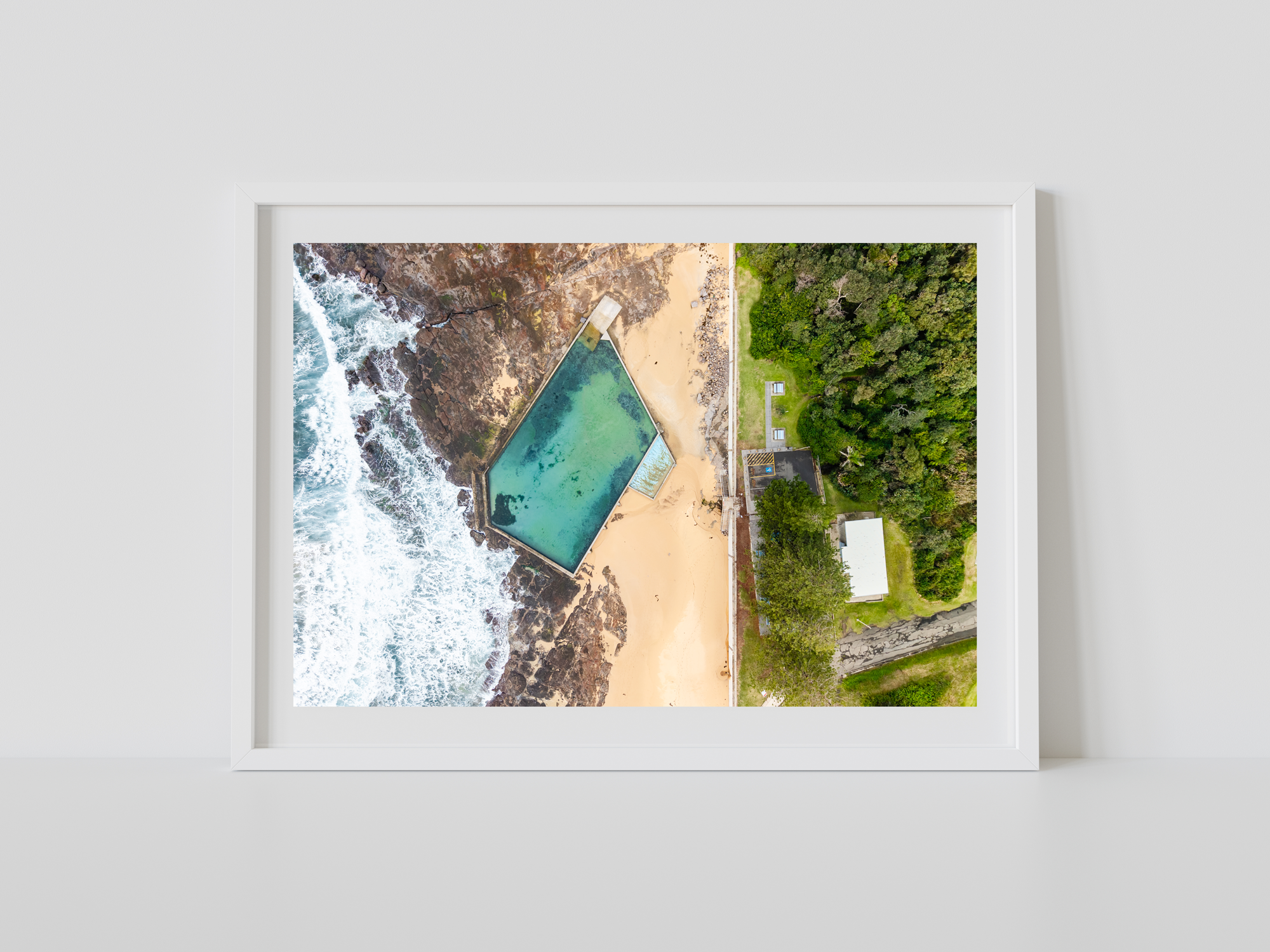 "Wombarra Divide" Photography Print (Copy) - Belinda Doyle - Australian Photographer & Resin Artist