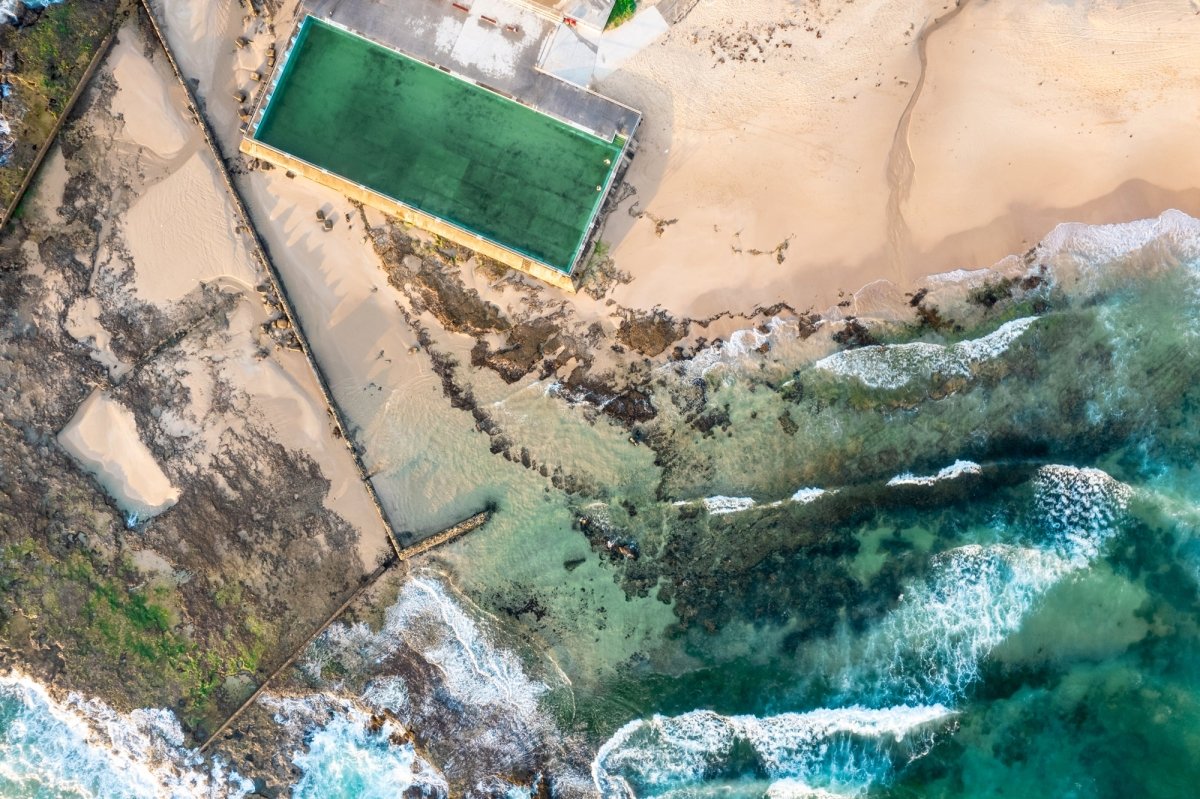 "Woonona From Above" Photography Print - Belinda Doyle - Australian Photographer & Resin Artist
