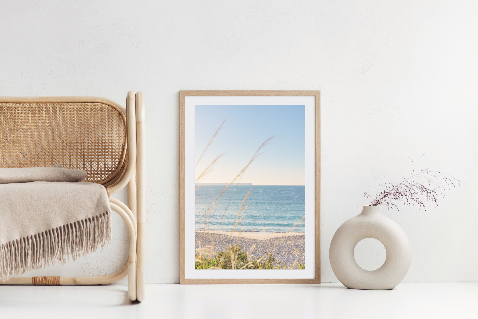 "A Paddle on the Blue" Photography Print - Belinda Doyle - Australian Photographer & Resin Artist