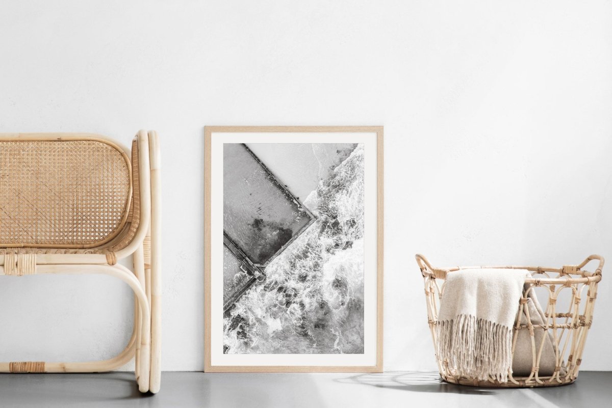 "Austi Laps" Black & White Photography Print (P) - Belinda Doyle - Australian Photographer & Resin Artist