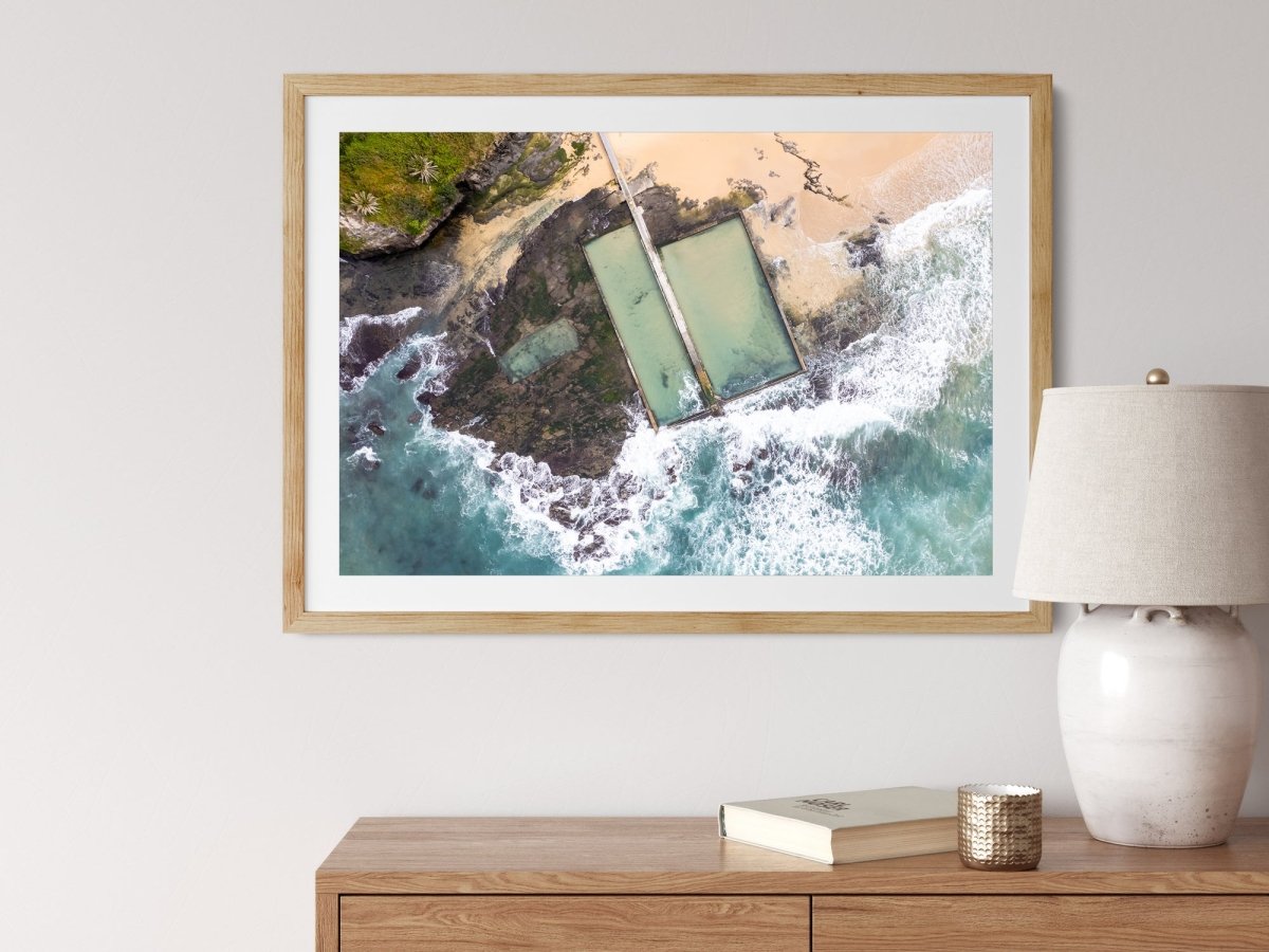 "Twin Pool Textures" Photography Print - Belinda Doyle - Australian Photographer & Resin Artist