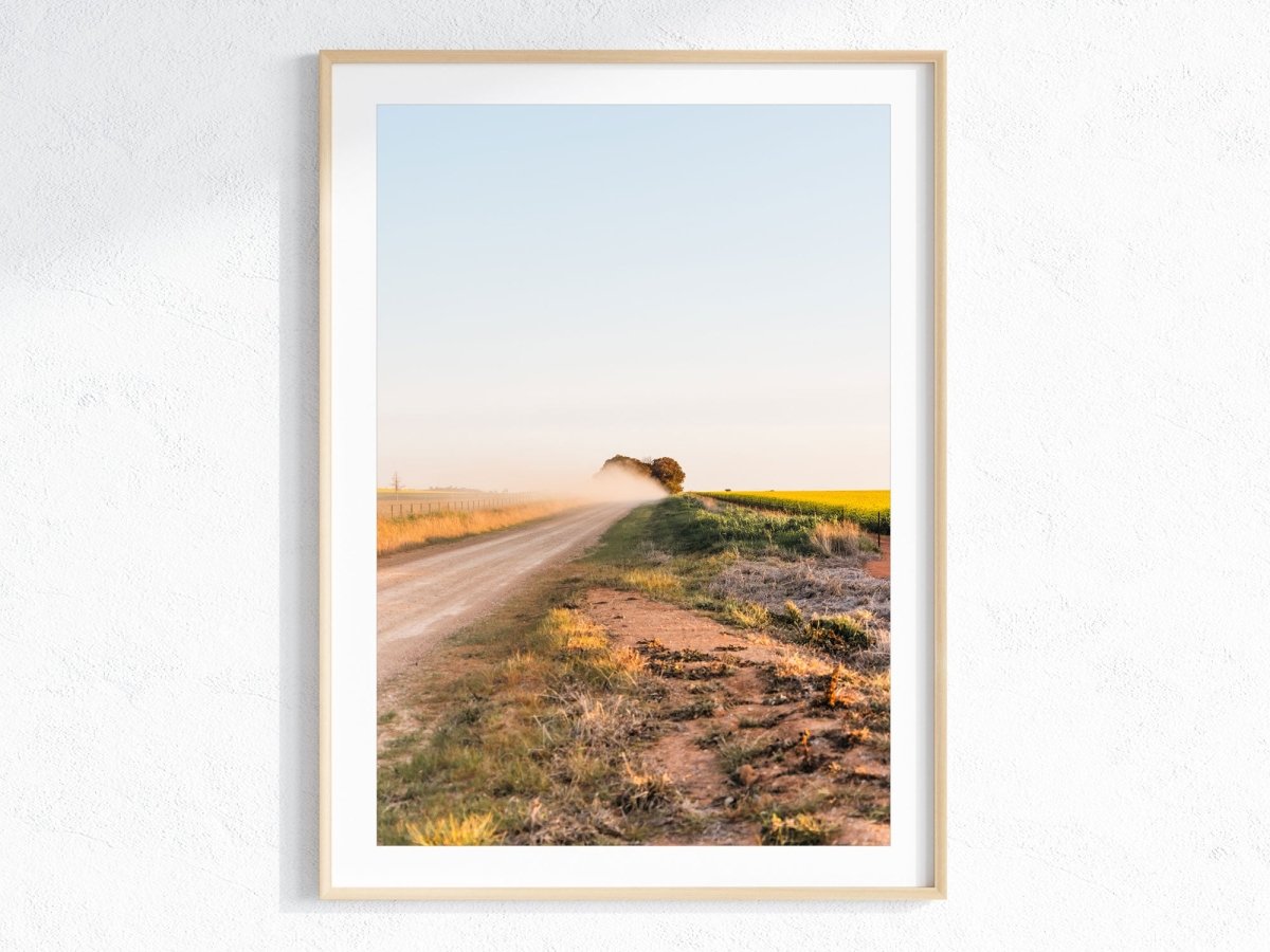"Back Road Traveler" Photography Print - Belinda Doyle - Australian Photographer & Resin Artist