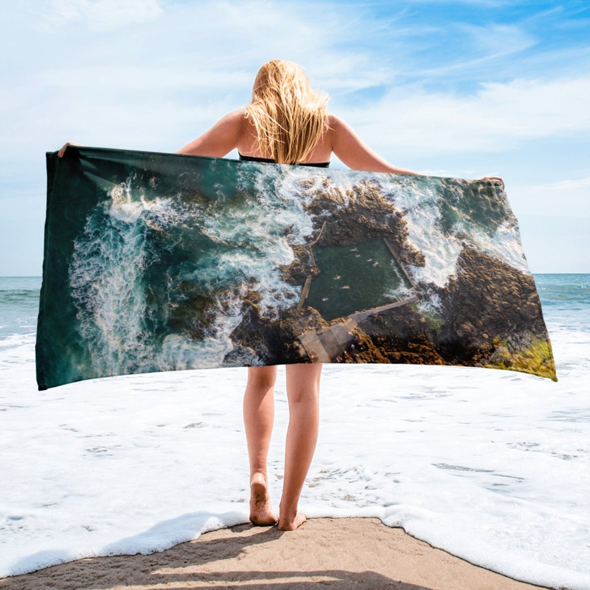 Summer in March Microfibre Beach Towel - Belinda Doyle - Australian Photographer & Resin Artist