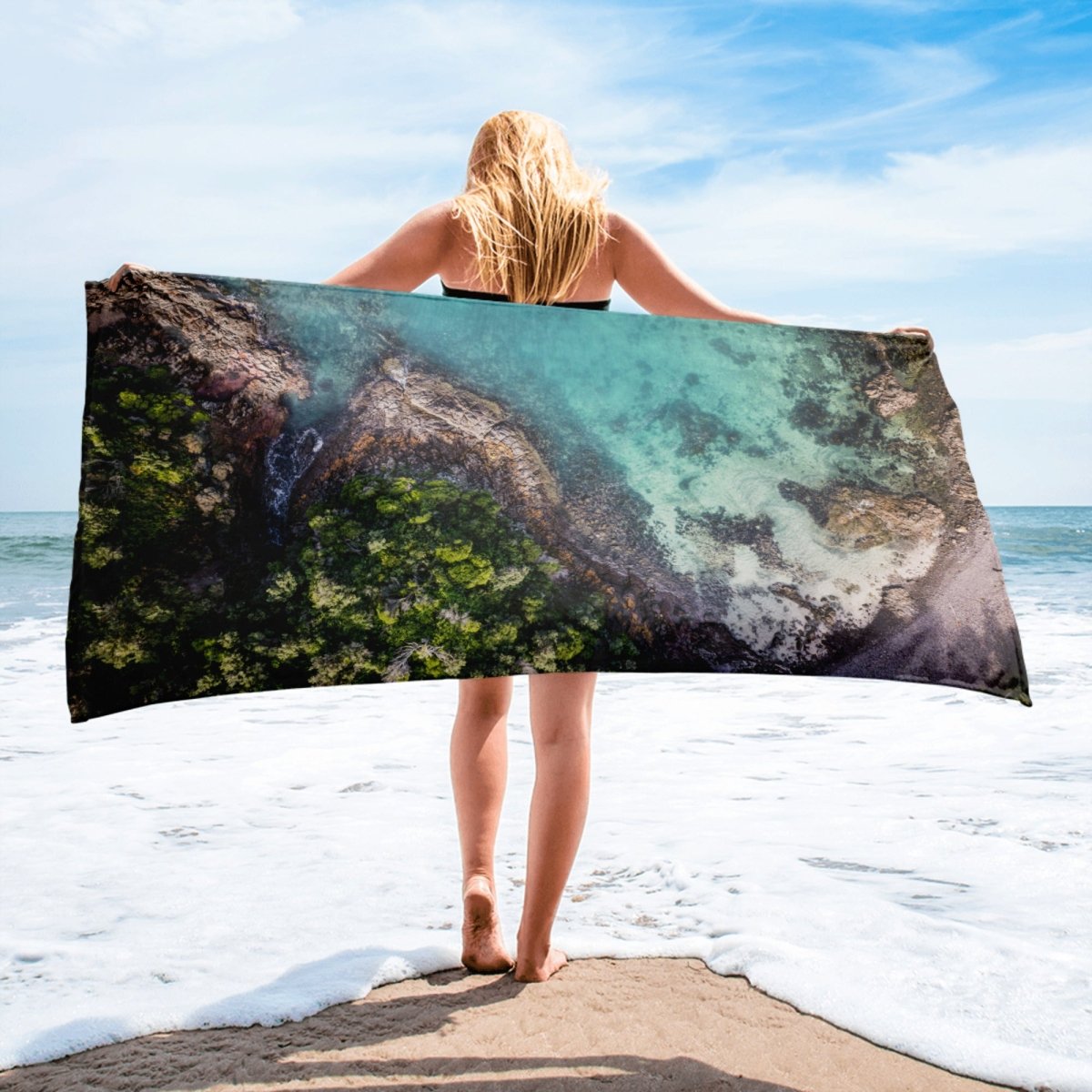 Bushrangers Bay Microfibre Beach Towel - Belinda Doyle - Australian Photographer & Resin Artist