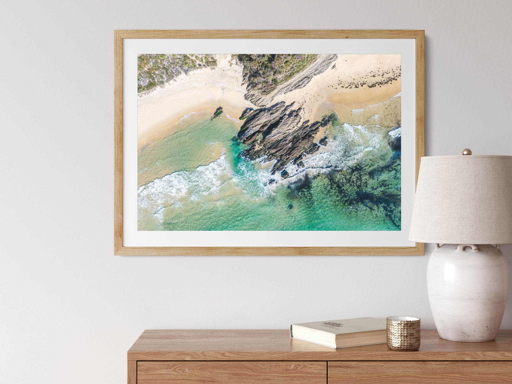 "Beachcomber Top Down" Photography Print - Belinda Doyle - Australian Photographer & Resin Artist
