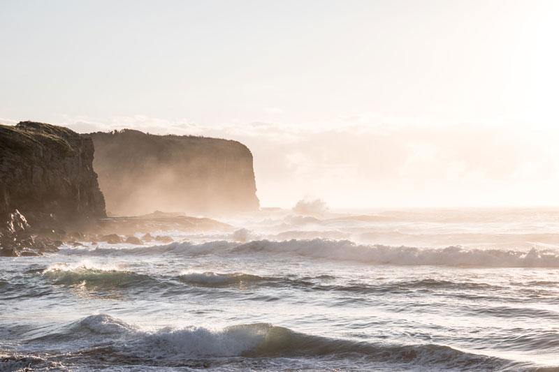 Kiama "Bombo Veil" Acrylic Block