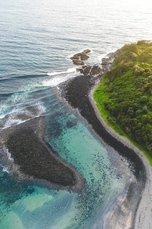 Kiama "Boneyard Curl" Acrylic Block