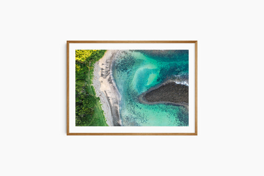 "Boneyard Beach Aerial" Photography Print