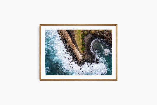 "Breakwall Drama" Photography Print