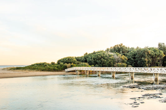 Gerroa "Bridge to Dusk" Acrylic Block