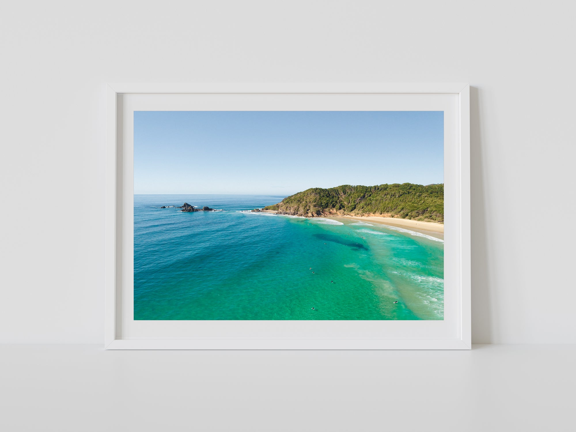 "Broken Head Blues" Photography Print - Belinda Doyle - Australian Photographer & Resin Artist