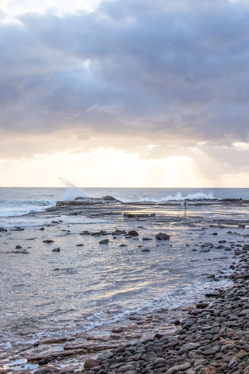 Gerringong "Cloudbreak" Acrylic Block