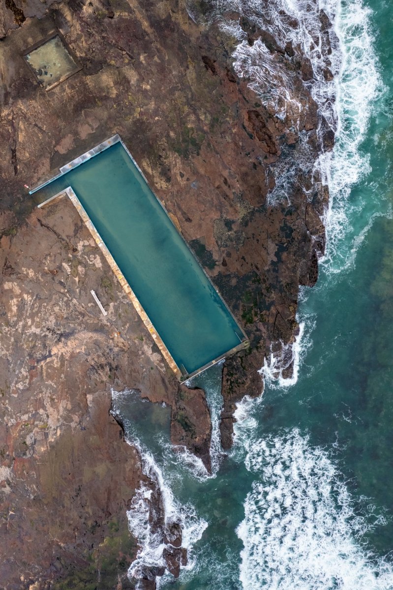 "Coledale Ocean Pool" (P) Photography Print - Belinda Doyle - Australian Photographer & Resin Artist