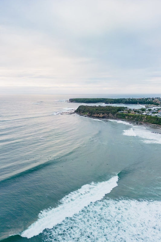 Mollymook "Collers Beach Swell" Acrylic Block