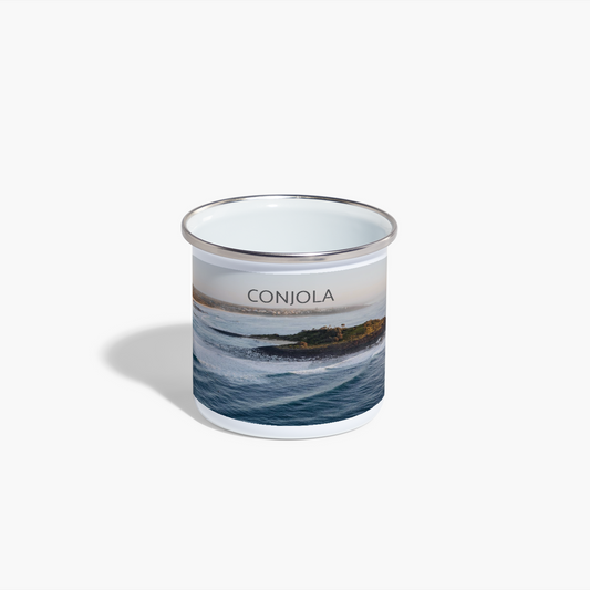 PRE ORDER - Conjola Enamel Camping Mug