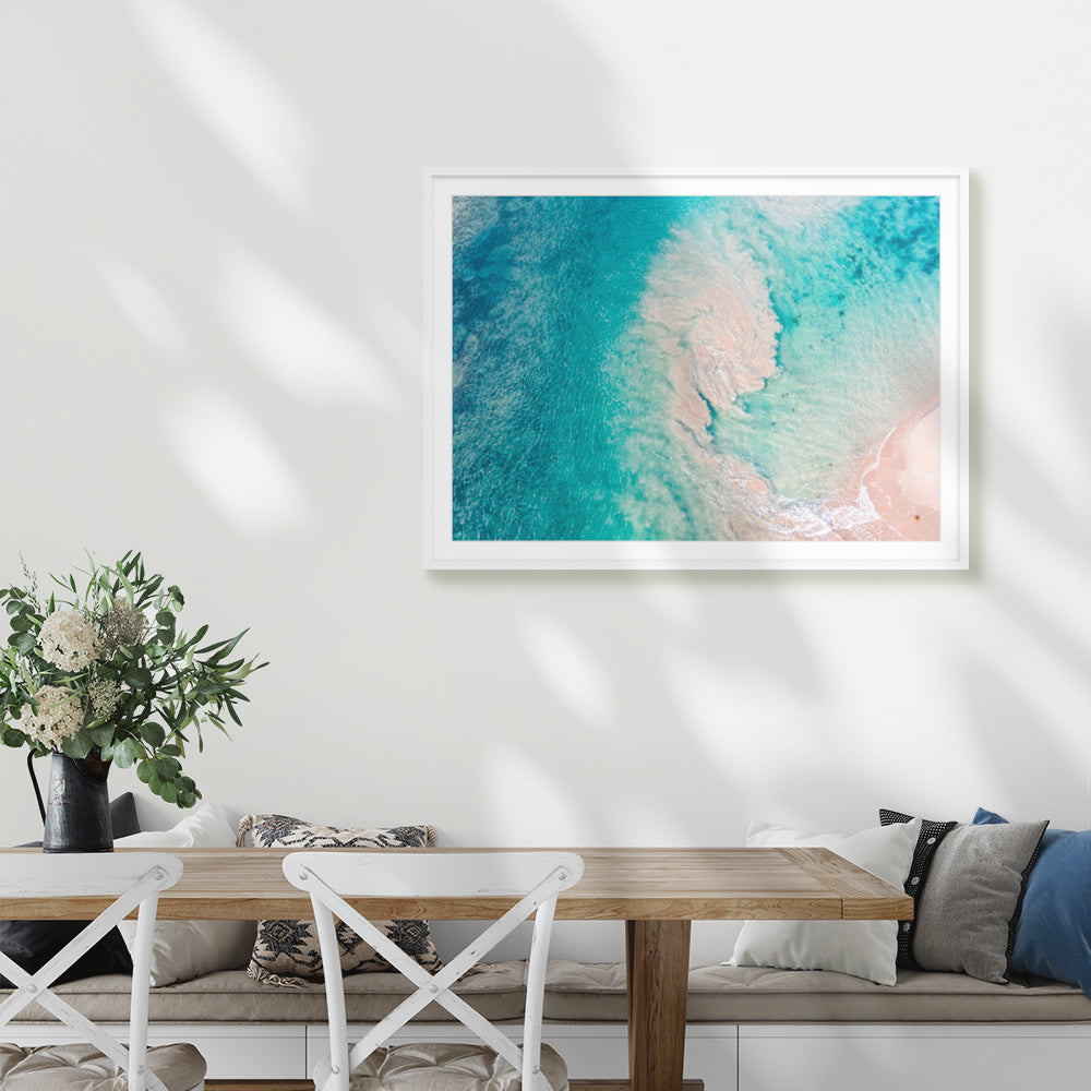 "Above Aqua" Photography Print - Belinda Doyle - Australian Photographer & Resin Artist