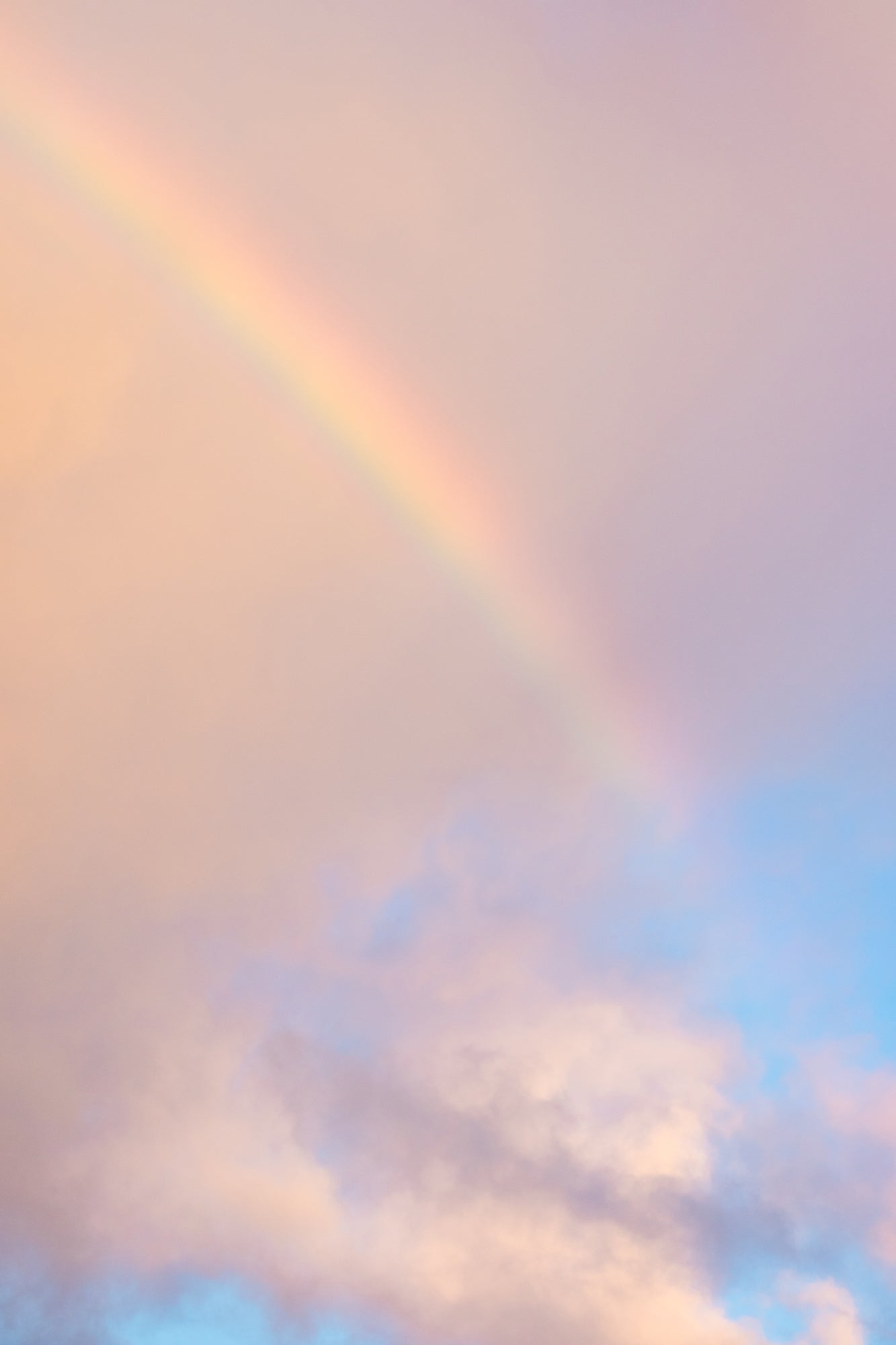 Kiama "Fairy Floss Rainbow" Acrylic Block