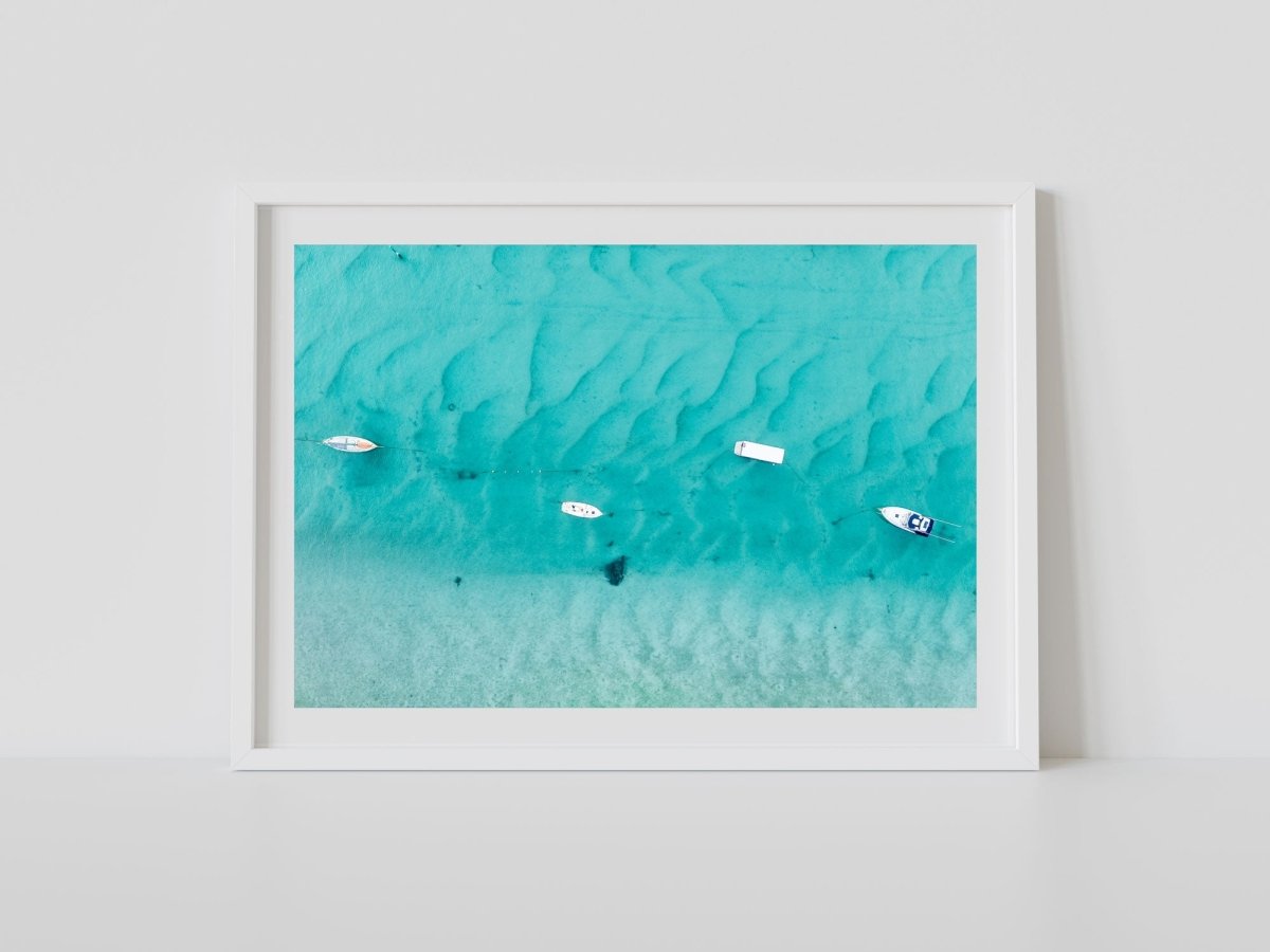 "Four Husky Boats" Photography Print - Belinda Doyle - Australian Photographer & Resin Artist