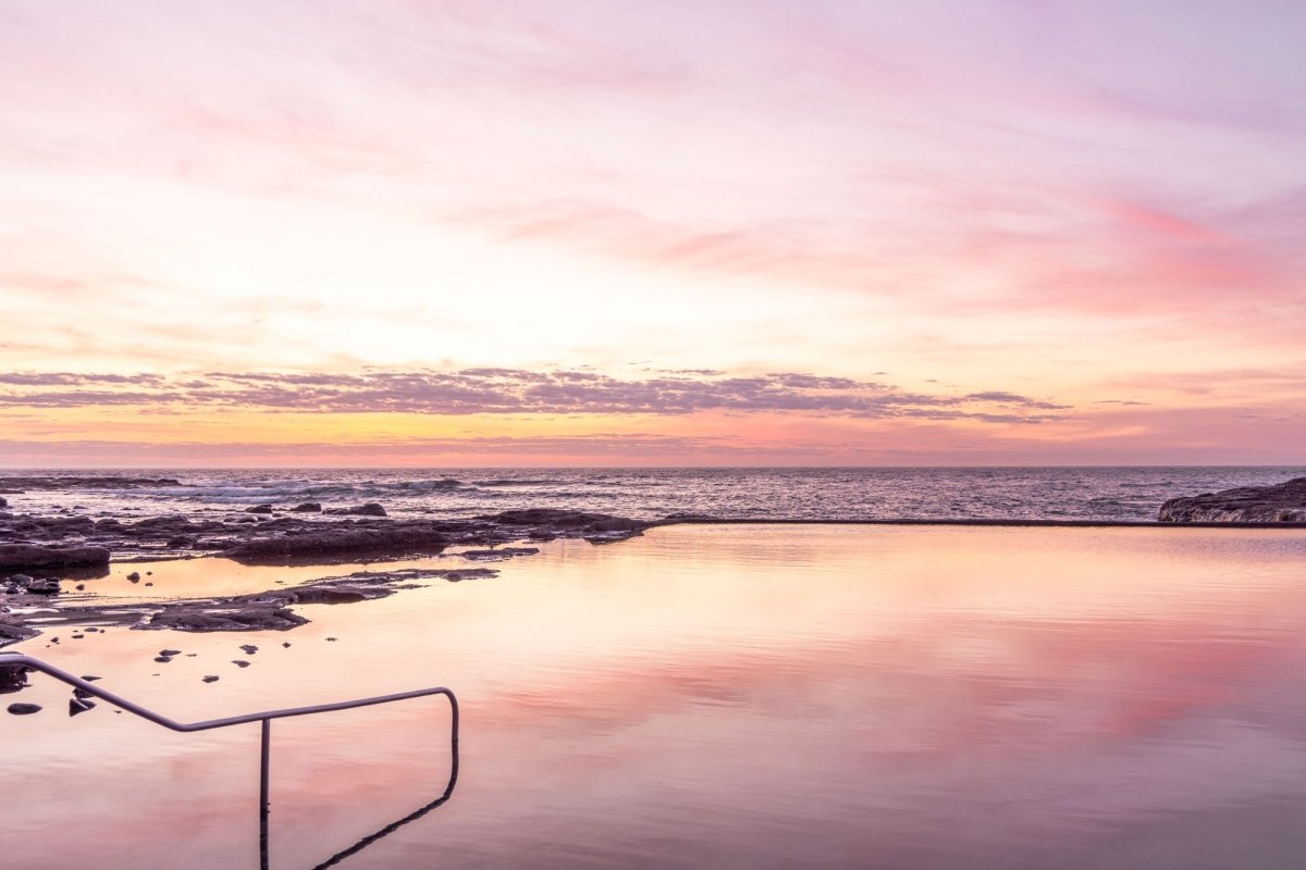 Gerringong "Gentle Reflection" Acrylic Block