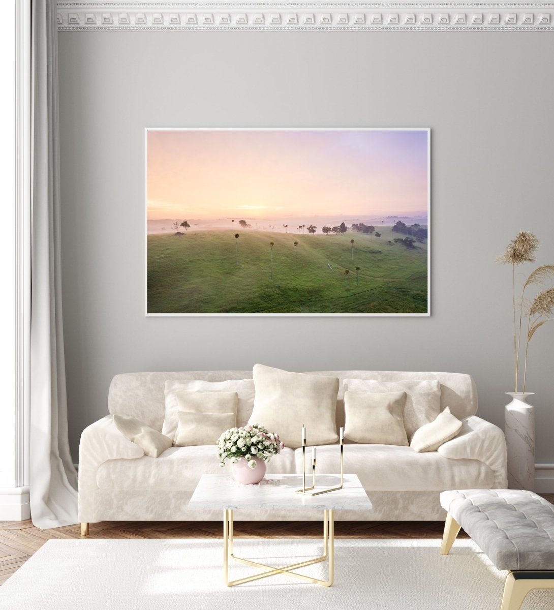 "Misty Morning Echoes" Photography Print - Belinda Doyle - Australian Photographer & Resin Artist