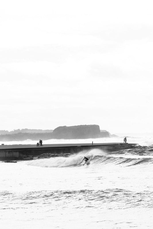 Kiama "Harbour Surf" Acrylic Block