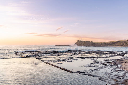 Gerringong "Harbour Hues" Acrylic Block