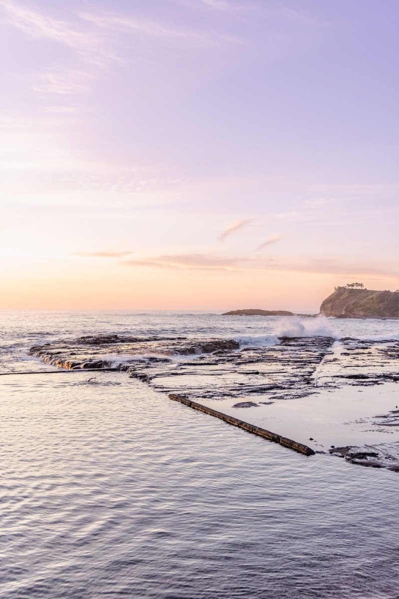 Gerringong "Harbour Hues" (P) Acrylic Block