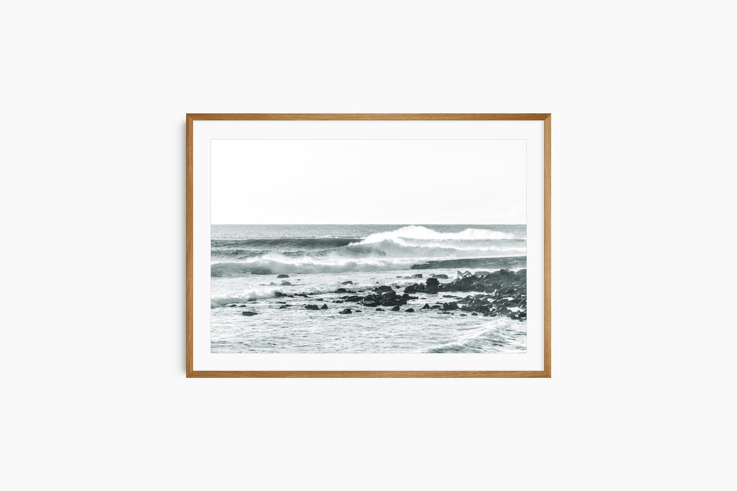 "June Swell at Cowries" BW Photography Print