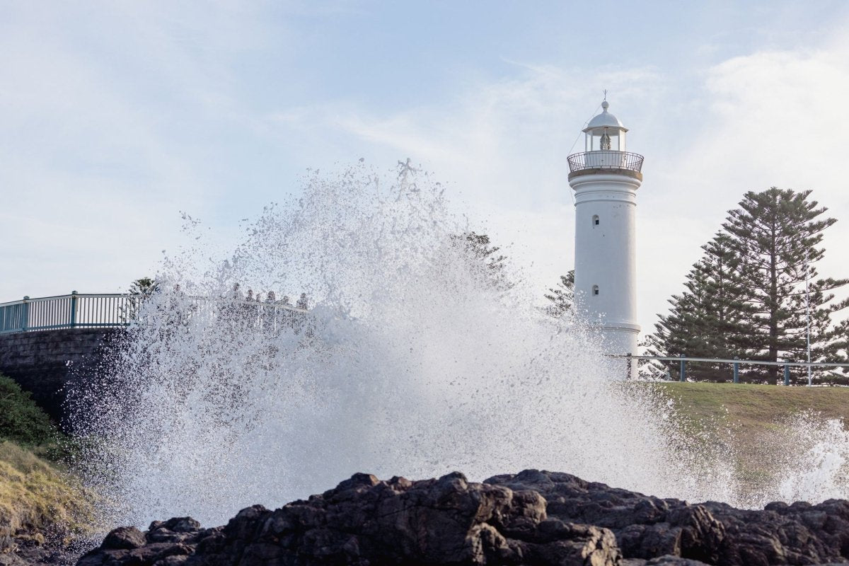 "Kiama Lighthouse & Blow Hole" Photography Print - Belinda Doyle - Australian Photographer & Resin Artist