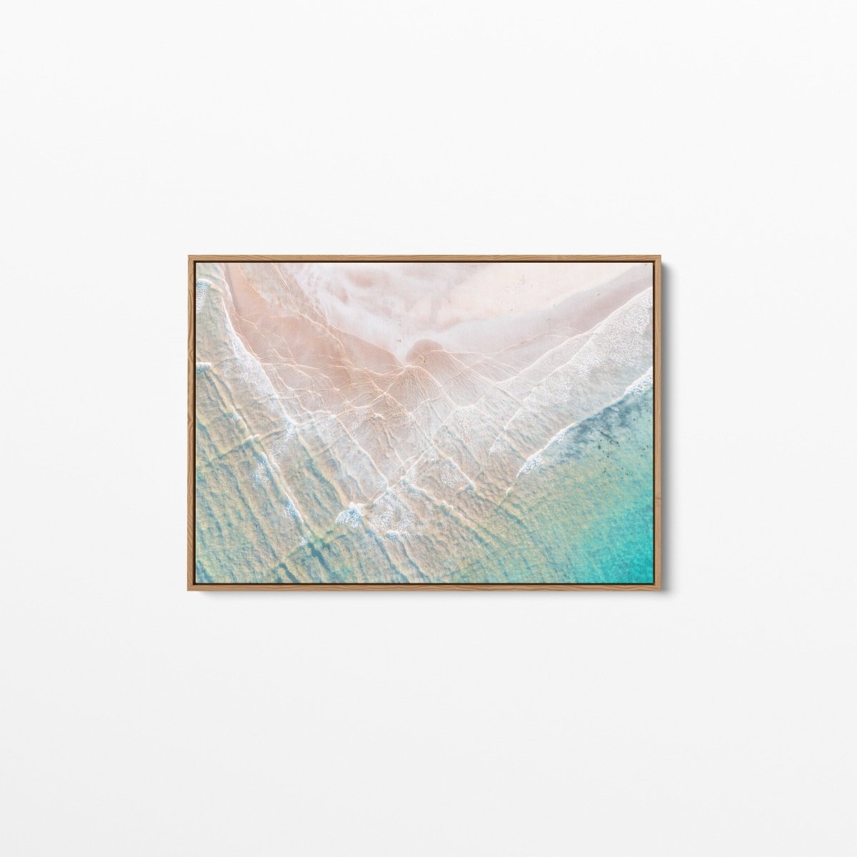 Lucent Isolation - A0 Canvas Photography Print - Framed in Oak - Belinda Doyle - Australian Photographer & Resin Artist