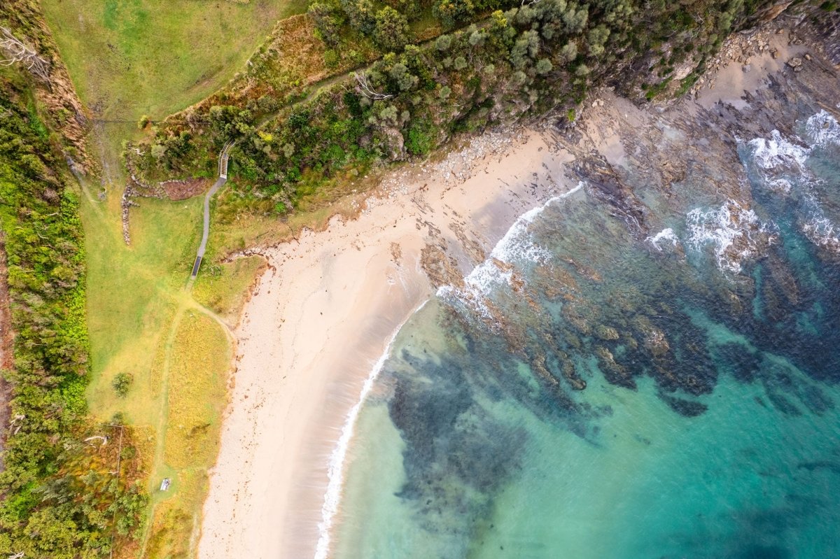 McKenzies Beach "Mckenzie Myriad" Acrylic Block - Belinda Doyle - Australian Photographer & Resin Artist