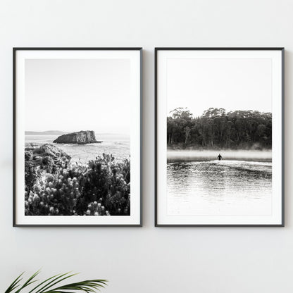 "Rangoon Glow & Mystics Crossing" Photography Prints (Pair)