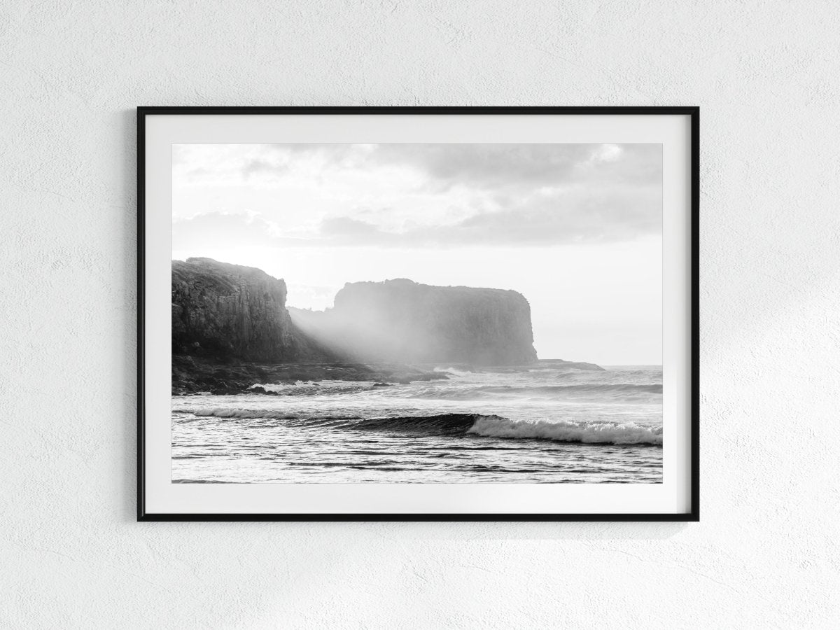 "Monotone Glimmer" Photography Print - Belinda Doyle - Australian Photographer & Resin Artist