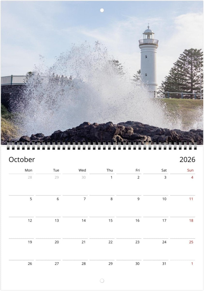 South Coast 2026 Calendar - Belinda Doyle - Australian Photographer & Resin Artist