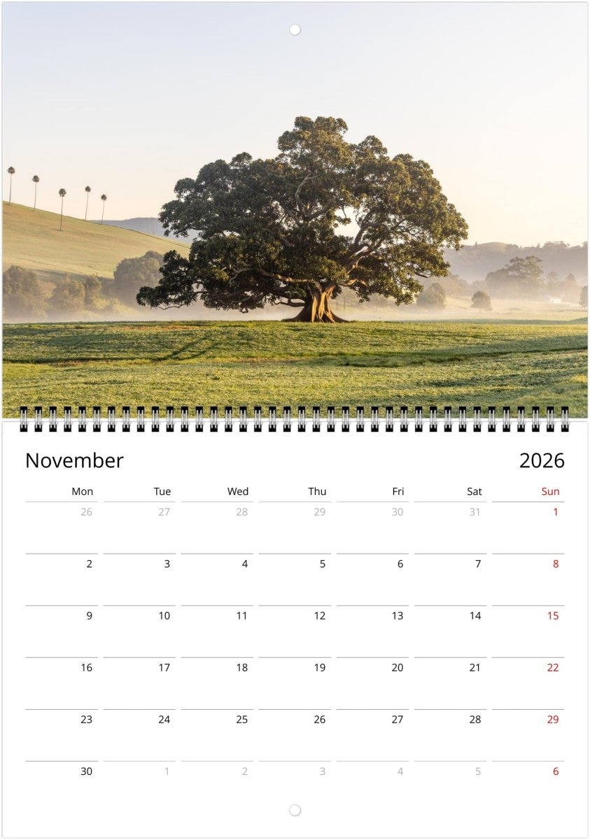 Rural 2026 Calendar - Belinda Doyle - Australian Photographer & Resin Artist
