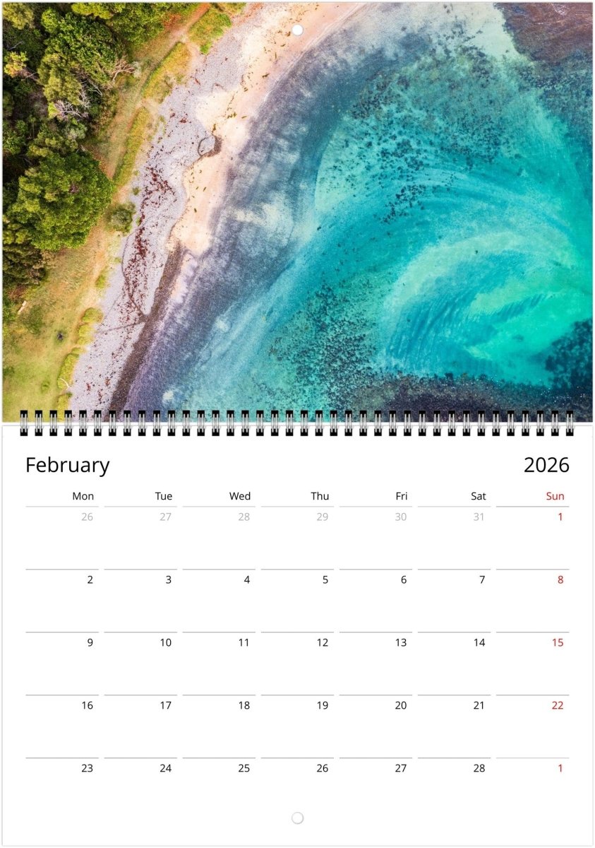Kiama 2026 Calendar - Belinda Doyle - Australian Photographer & Resin Artist