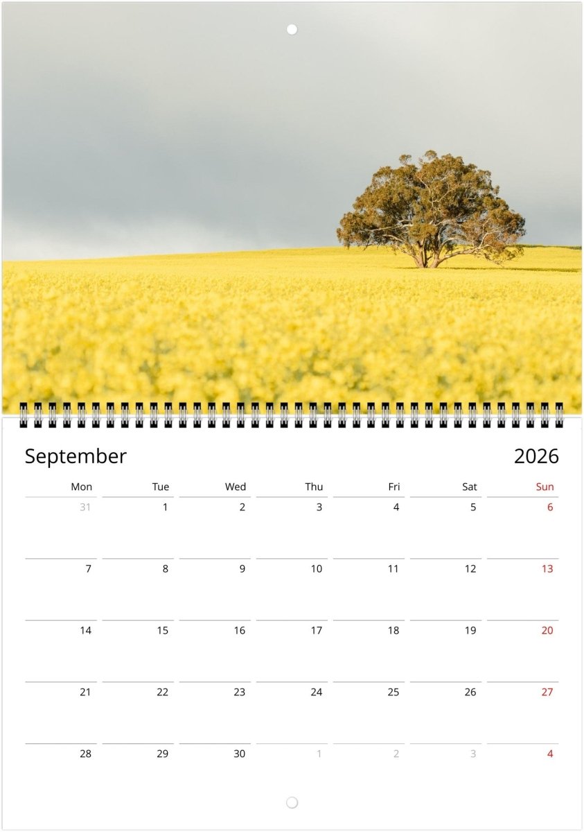 Rural 2026 Calendar - Belinda Doyle - Australian Photographer & Resin Artist