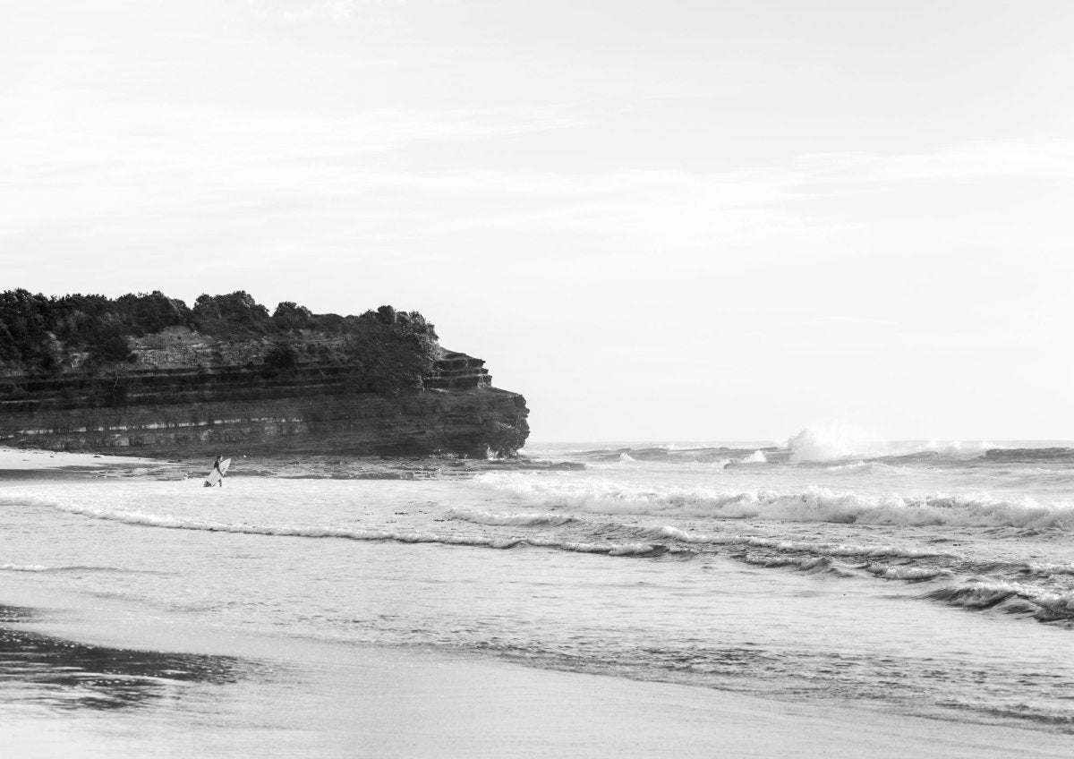 "Morning Solitude" Black & White Photography Print - Belinda Doyle - Australian Photographer & Resin Artist