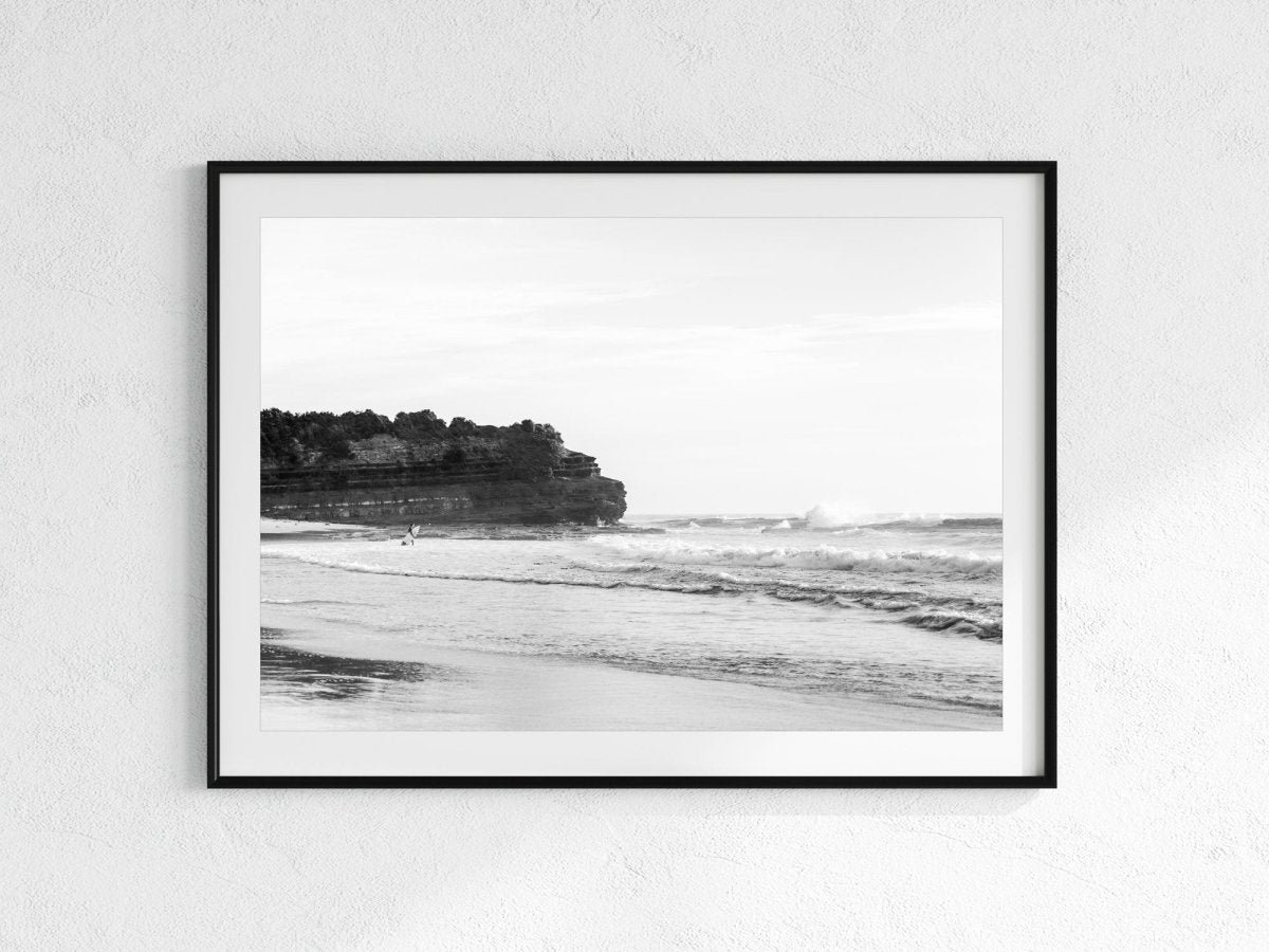 "Morning Solitude" Black & White Photography Print - Belinda Doyle - Australian Photographer & Resin Artist
