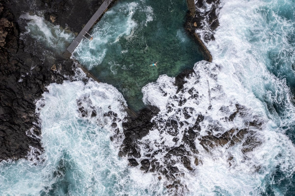 Kiama "November Surge" Acrylic Block - Belinda Doyle - Australian Photographer & Resin Artist