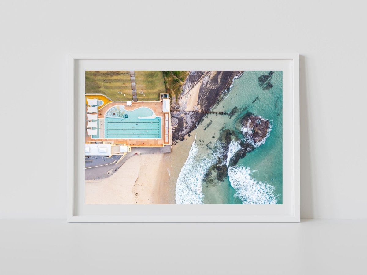 Olympic Boulevard - A2 Photography Print - Framed in White - Belinda Doyle - Australian Photographer & Resin Artist