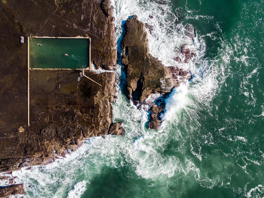 Gerringong "Ourie Ocean Pool" Acrylic Block