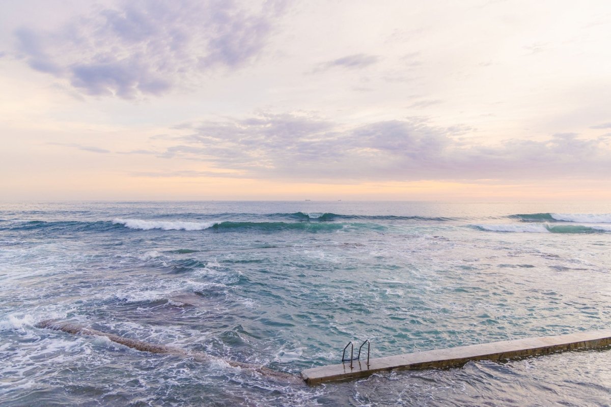 "The Pastel Baths" Photography Print - Belinda Doyle - Australian Photographer & Resin Artist